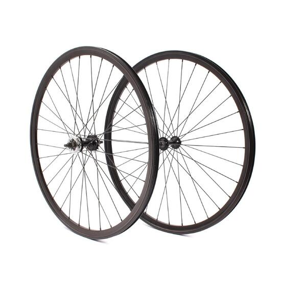 Zestaw Kołowy Fixie 28" Czarny Khebikes