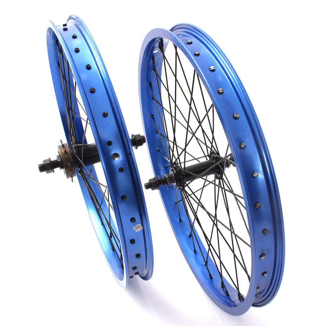 JEU DE ROUES BMX CHRIS BÖHM 20 POUCES BLEU KHEBIKES 2/5