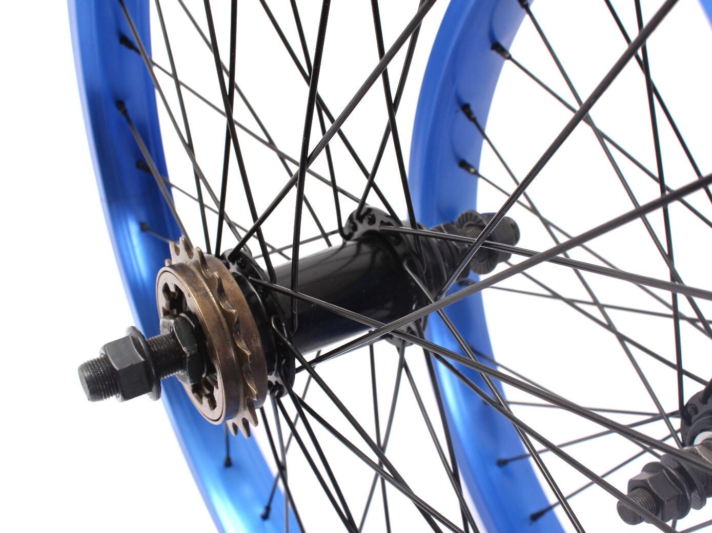 JEU DE ROUES BMX CHRIS BÖHM 20 POUCES BLEU KHEBIKES 4/5