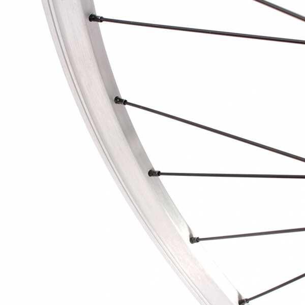 RUEDA DELANTERA FIXIE 28" SILVER KHEBIKES 2/3