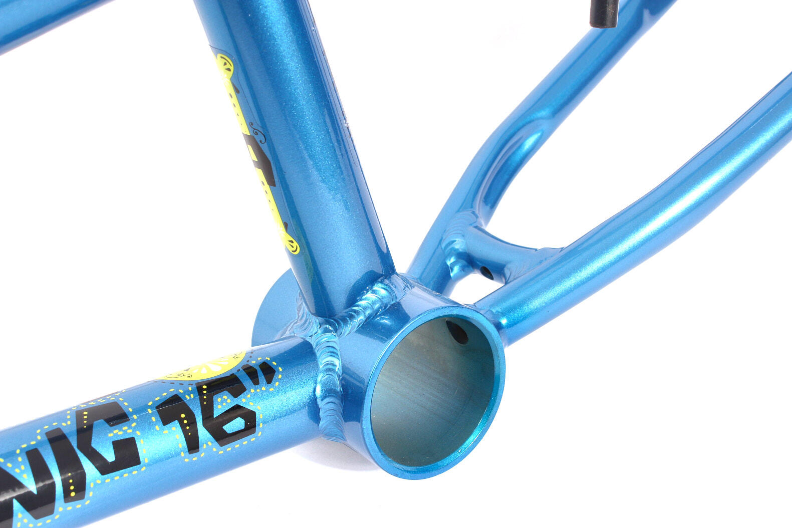 BMX RAHMEN ARSENIC 16" BLAU ALUMINIUM KHEBIKES 3/5