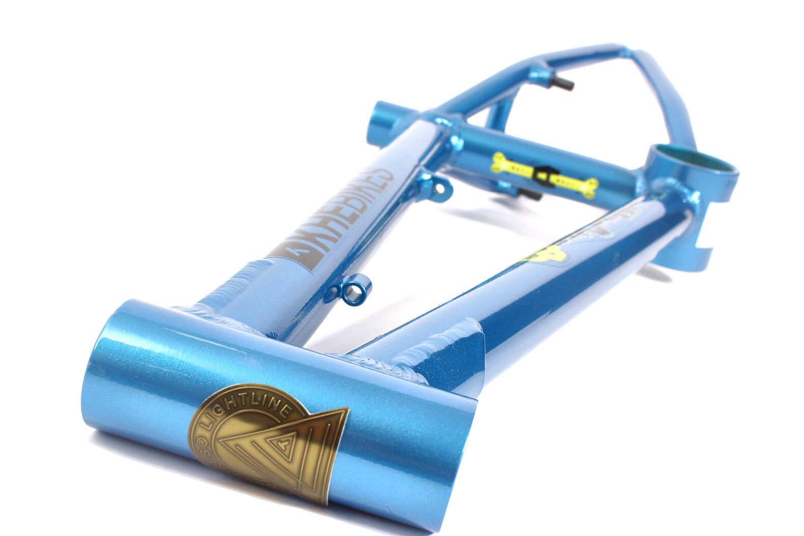 BMX RAHMEN ARSENIC 16" BLAU ALUMINIUM KHEBIKES 4/5