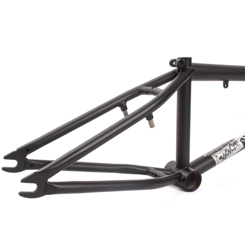 BMX CADRU AMORTIZOR DE ZGOMOT LT NEGRU CRMO KHEBIKES