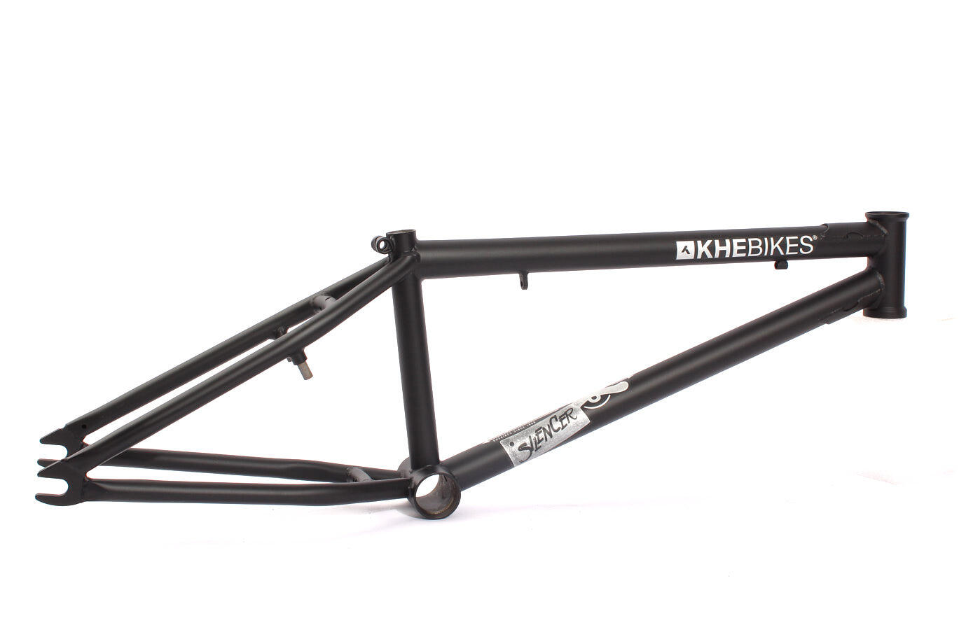 CADRE BMX SILENCER LT NOIR CRMO KHEBIKES 4/5