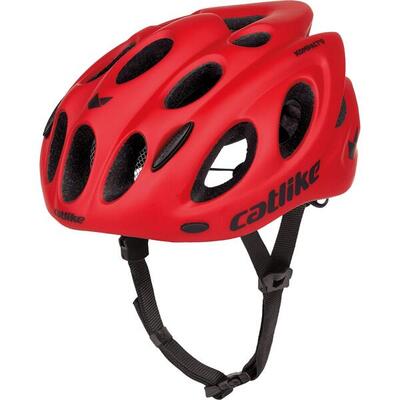 Buzaglo catlike urban helm kompact'o maat s 51-54cm rood mat