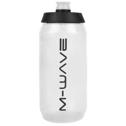 M-Wave bidon 550 ml met indicator, wit.