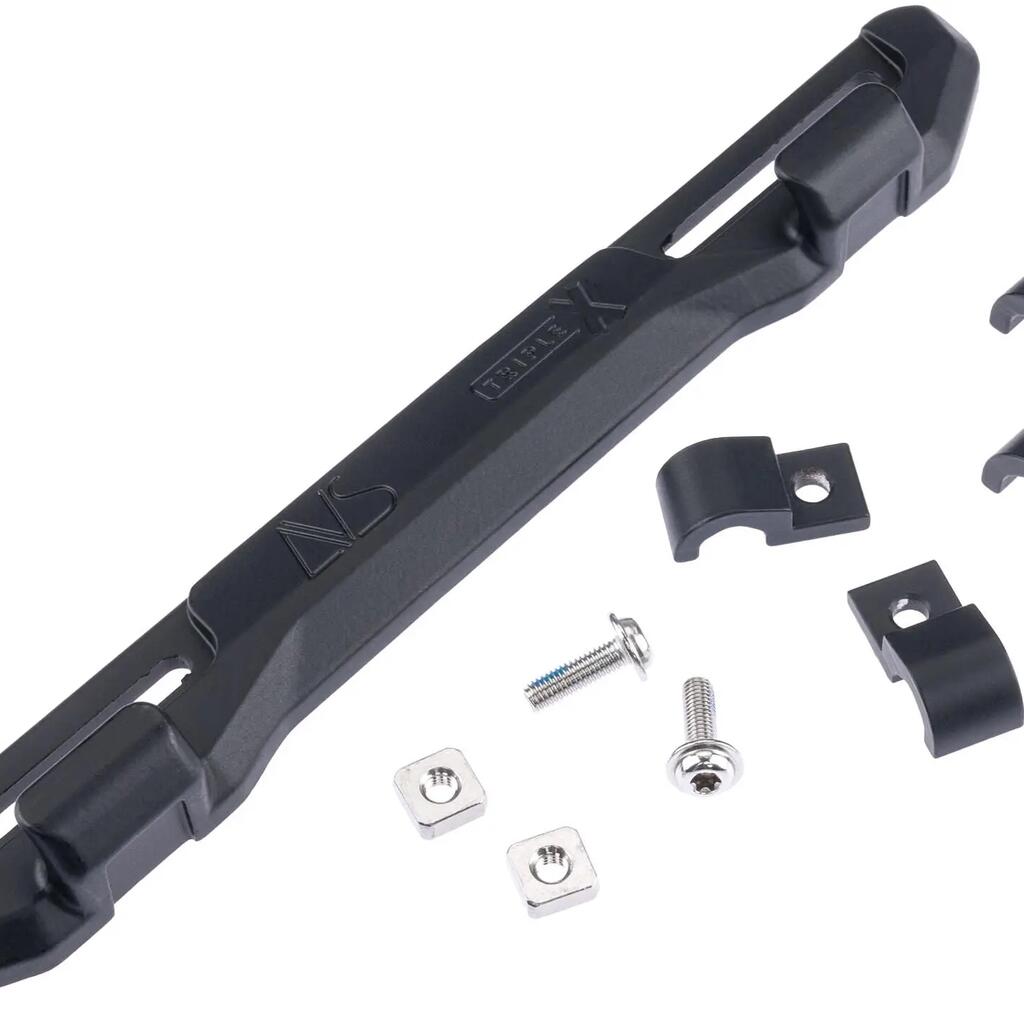 Atranvelo Triple-X Uni rack adapter - fits 8-14 mm carrier legs, black