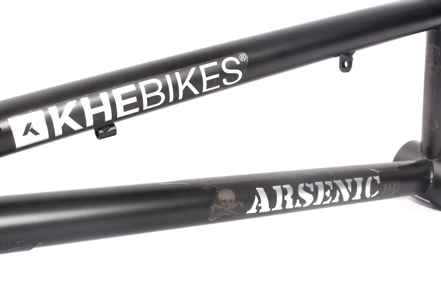 RAMA BMX ARSENIC 18" CZARNA STAL KHEBIKES 2/5