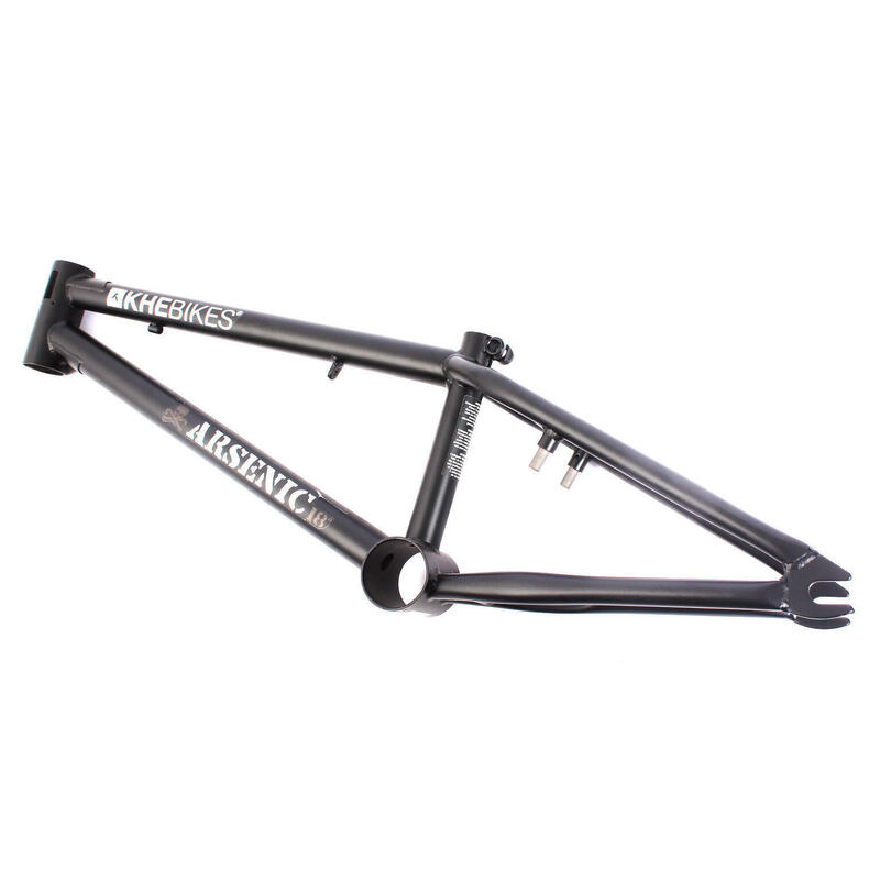 BMX CADRU ARSENIC ARSENIC 18" OȚEL NEGRU KHEBIKES