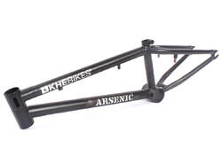 CADRE BMX ARSENIC 18" NOIR ACIER KHEBIKES