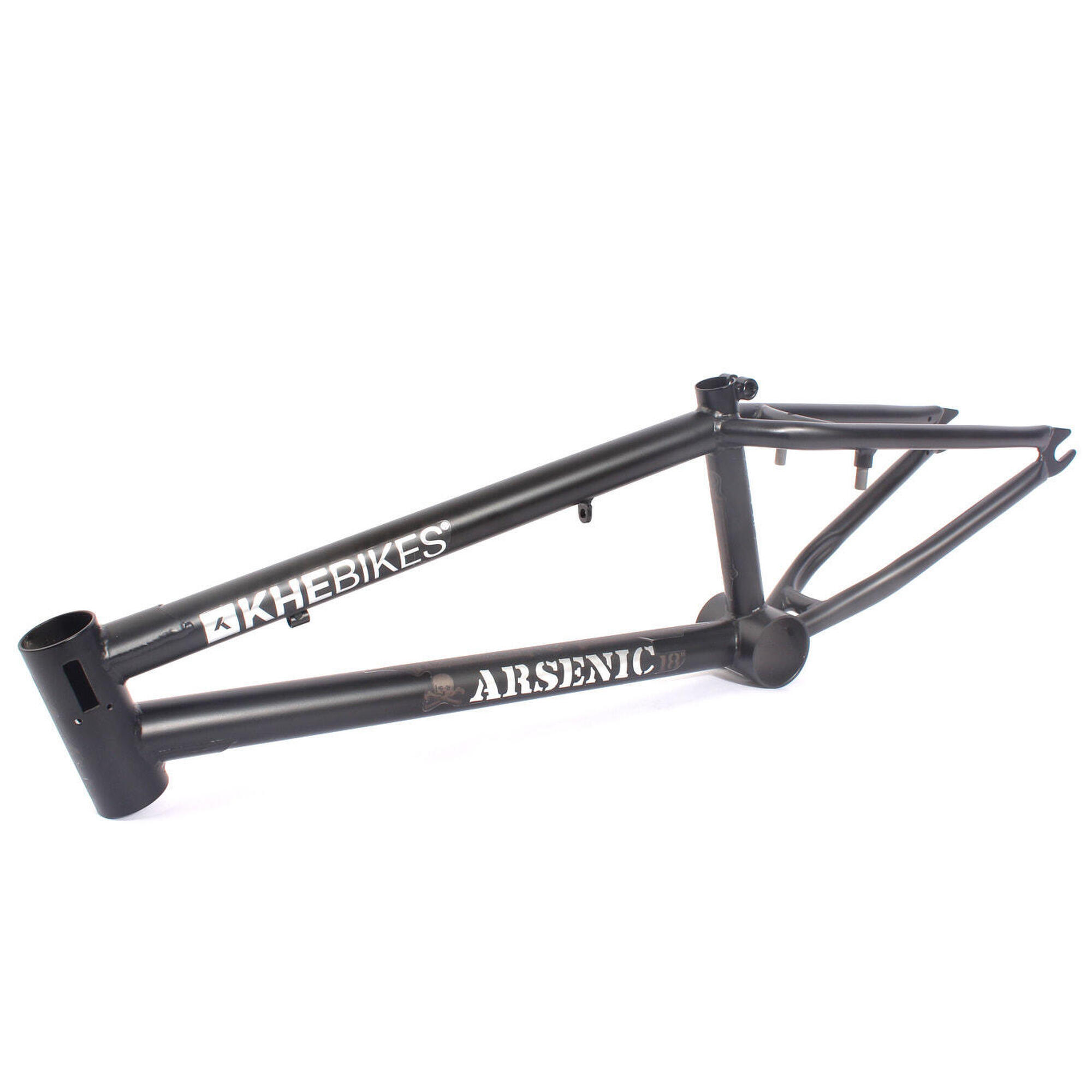 KHEBIKES BMX RÁM ARSENIC 18" ČERNÁ OCEL KHEBIKES