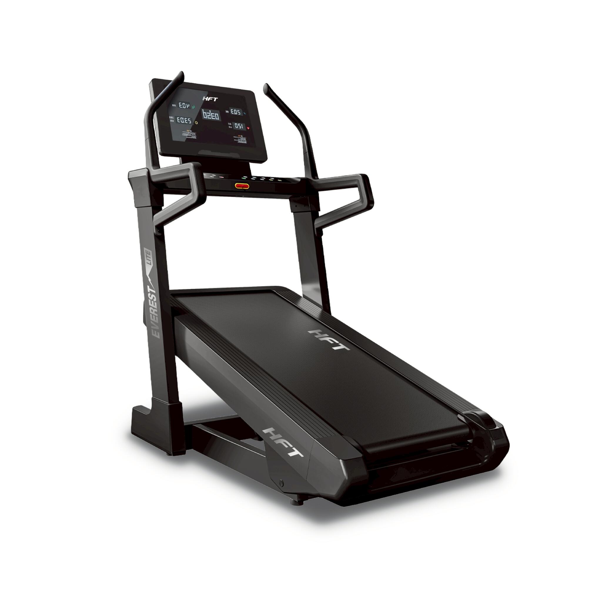 HFT Treadmill with Incline Adjustment, 4.5 HP DC Motor, Everest Incline Treadmill (Lite) - Homefittools