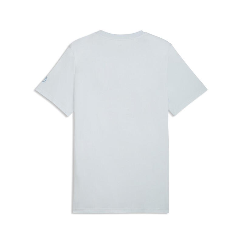 Tricou bărbați logo Manchester City Ftblculture, verde închis PUMA
