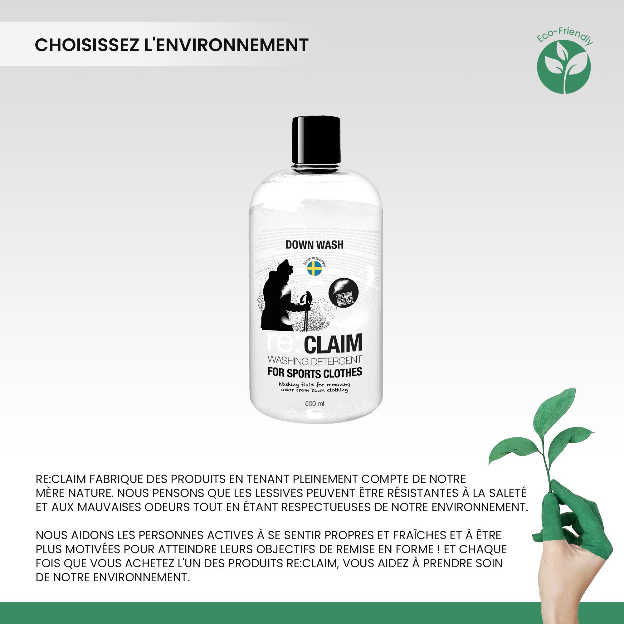 Produit de Lavage  écologique Re:Claim Outdoor  - Spécial Duvet, Sac de Couchage 5/5