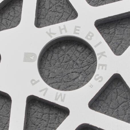 PLATO BMX ALU 25T PLATA KHEBIKES 3/5