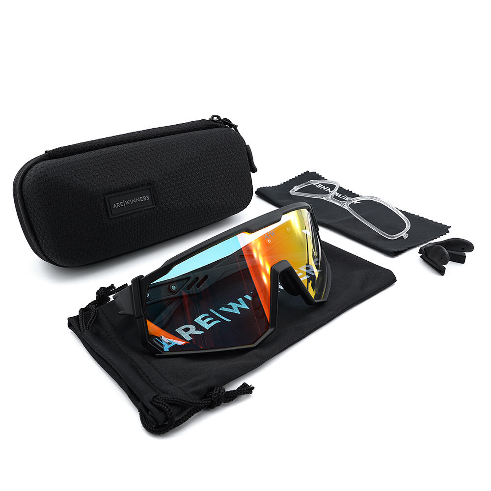 Gafas Ciclismo Adulto Fotocromáticas Are Winners ULTRA Black 4/5