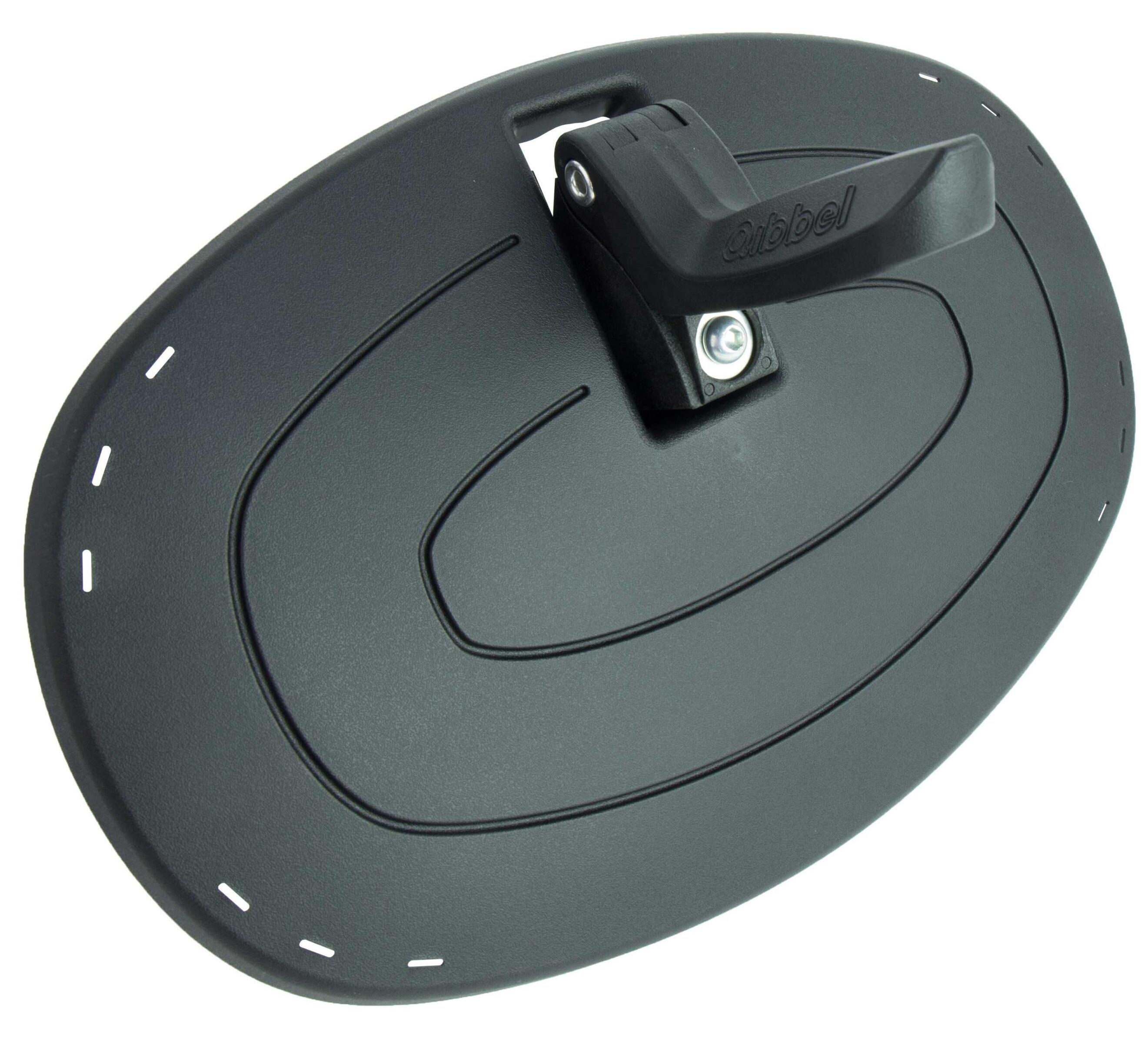 Qibbel Satz Fußschutzplatten Junior 6+ - schwarz 2/3