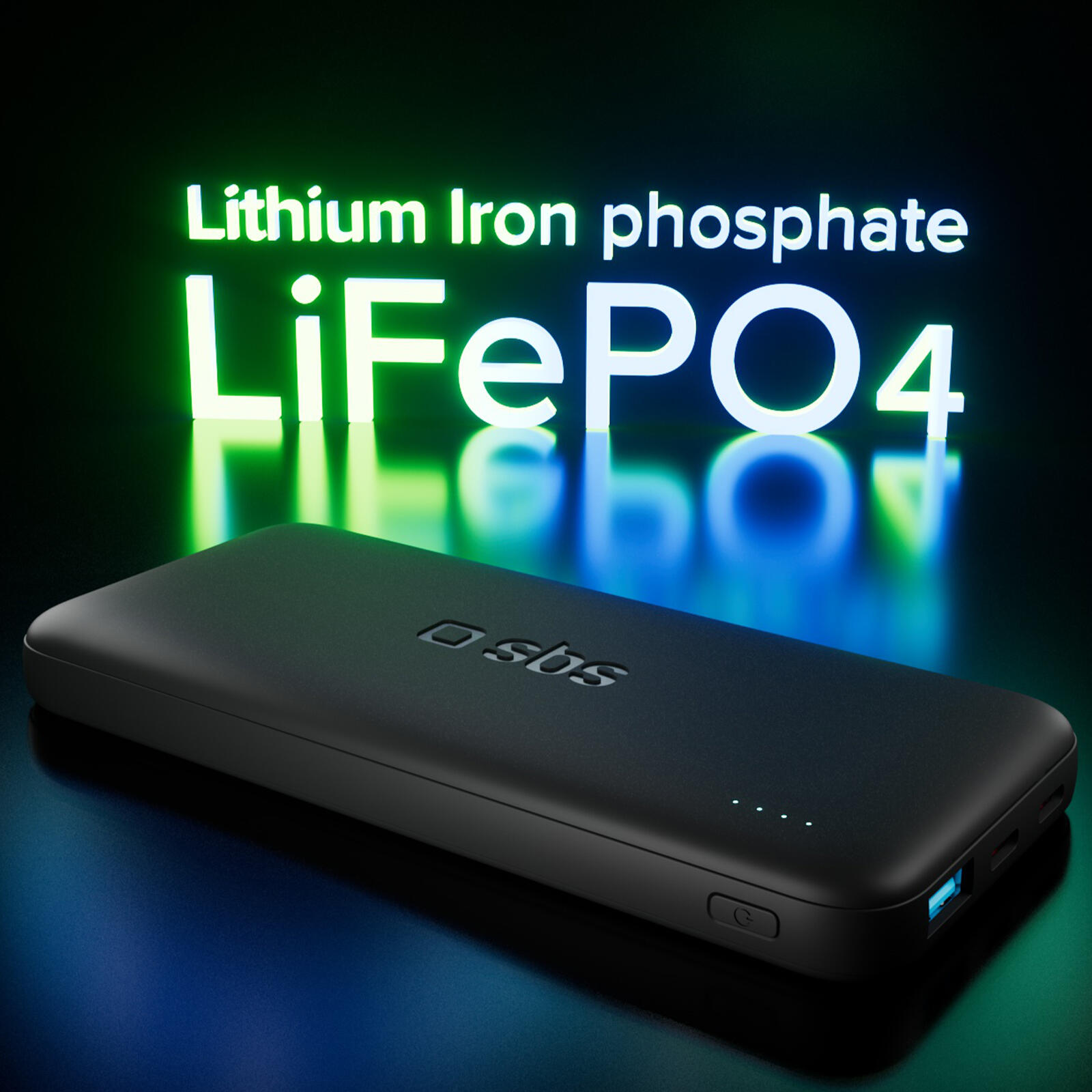 PowerBank con batteria LiFePO4 da 10000 mAh 2/8