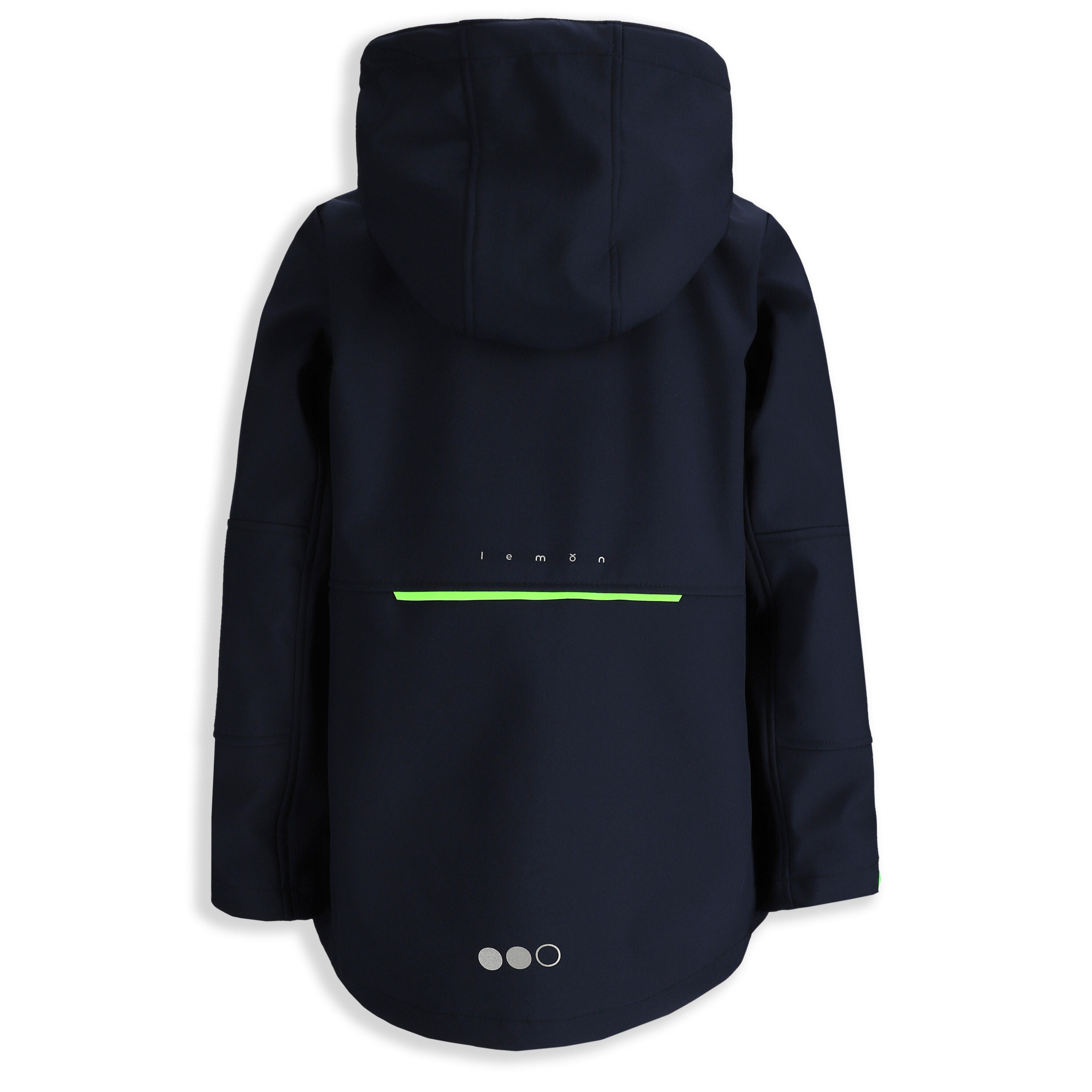 Kinderen softshell jas voor wandelen WL6 waterdicht 2/7