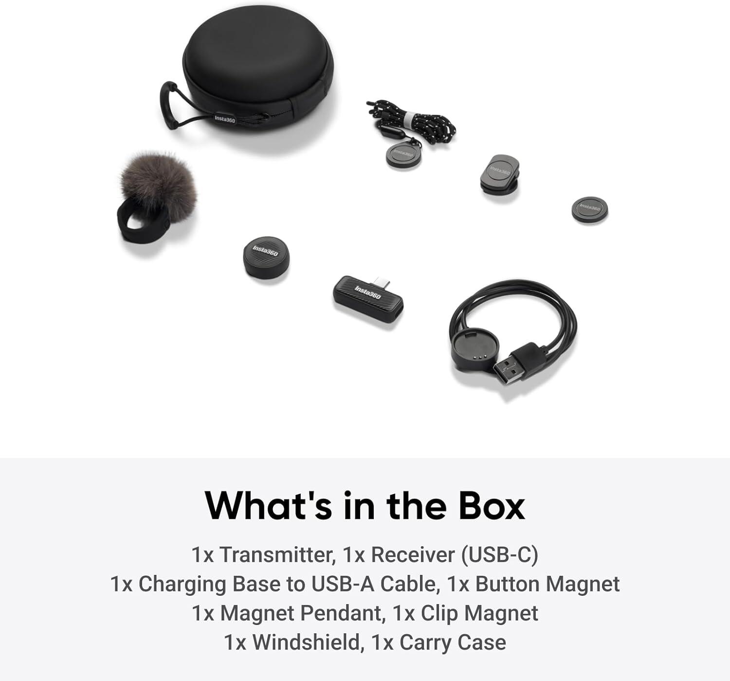 pACK Insta360 Mic Air 1 émetteur et 1 récepteur 7/7