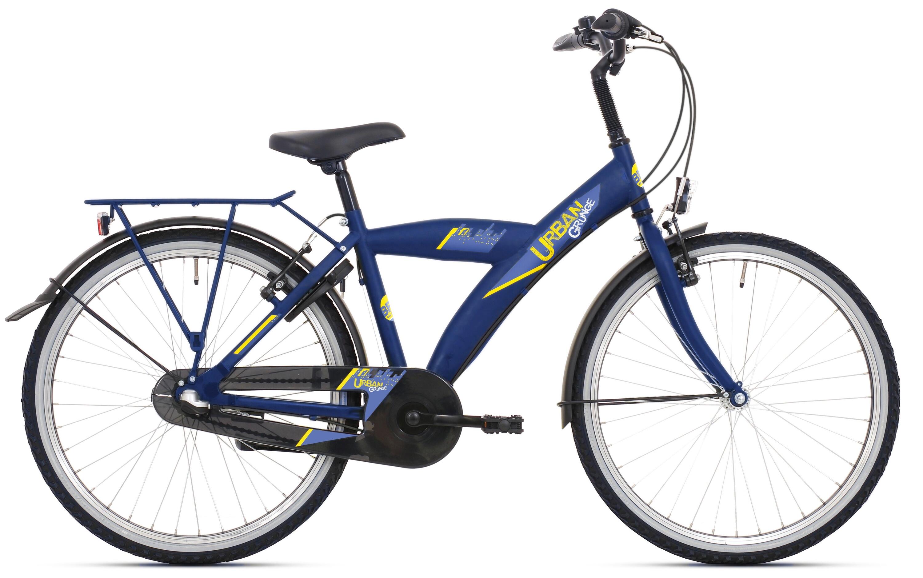 Bikefun Kinderfiets Urban City 24 Nexus 3 - Kobalt mat blauw 2/2