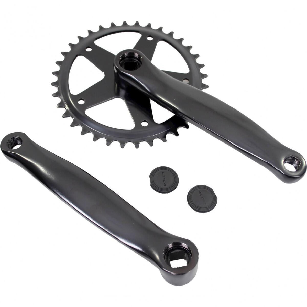 Crank set 36t 170 noir 2/2