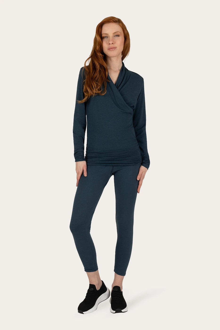 Yoga et Pilates Legging Isara 7/8  - Blue foncé 4/5