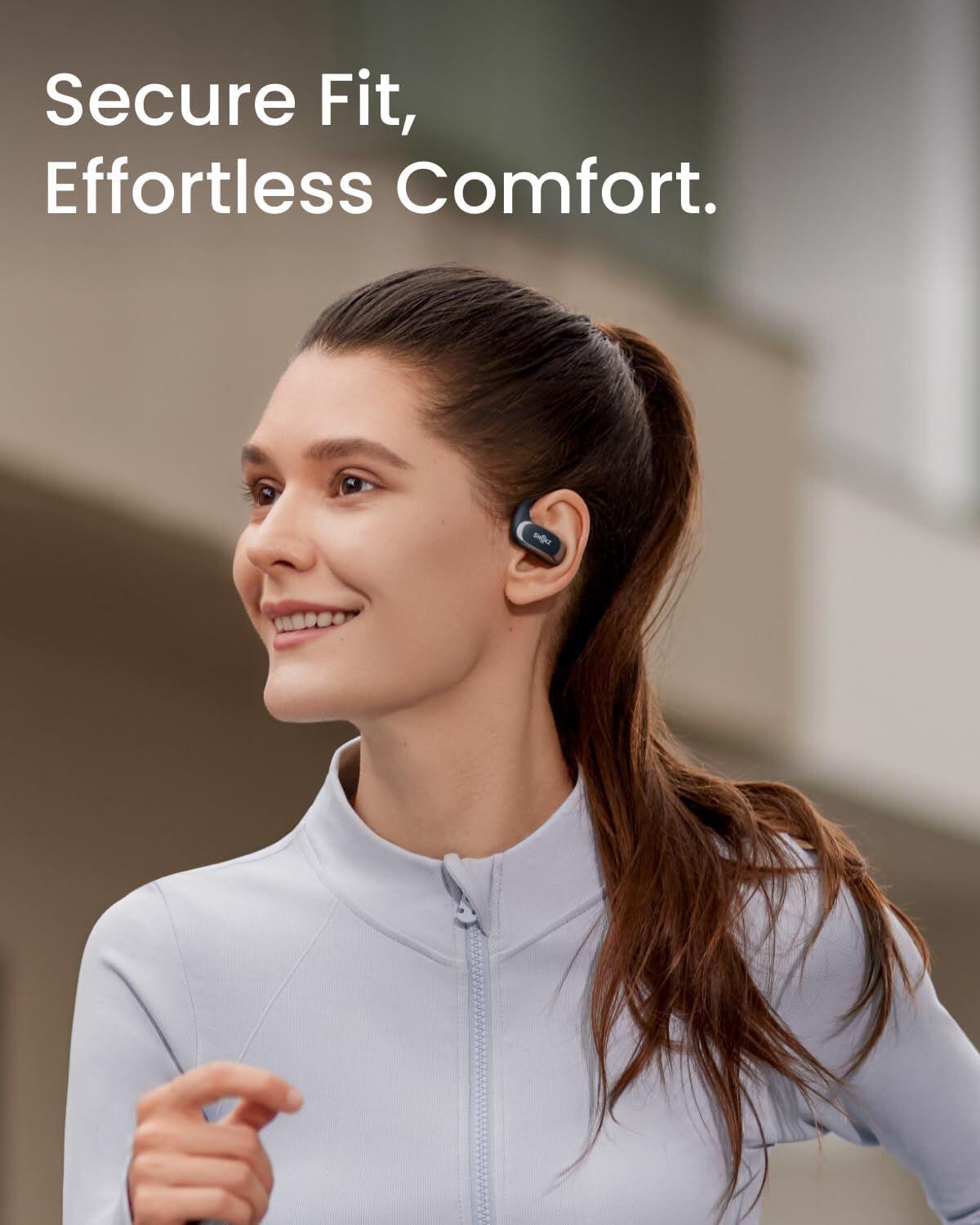 Auscultadores Bluetooth Shokz - OPENFIT AIR BLACK 2/3
