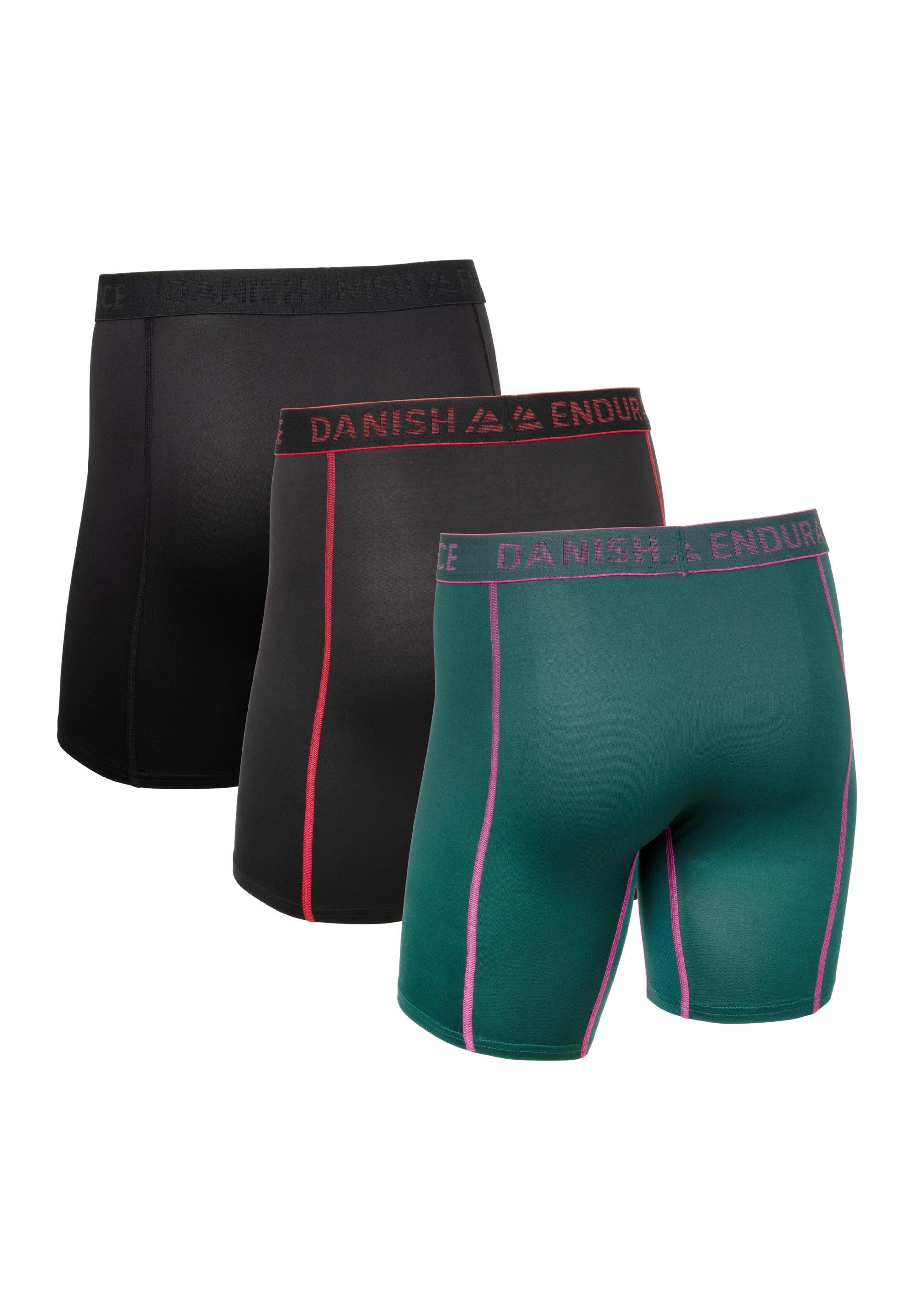 Boxers de sport running homme jambe extra longue anti-frottements 3 paires 2/6