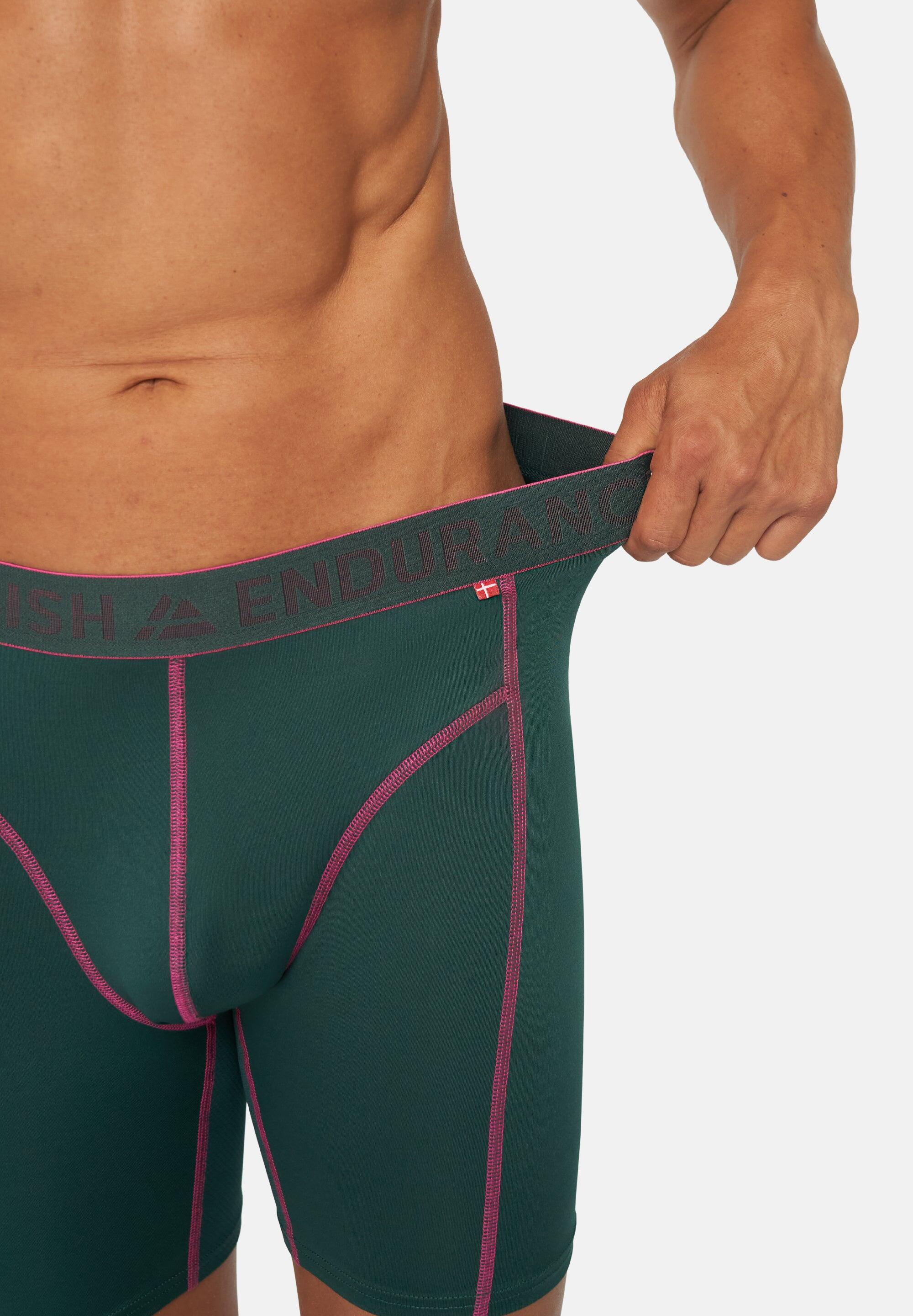 Boxers de sport running homme jambe extra longue anti-frottements 3 paires 5/6