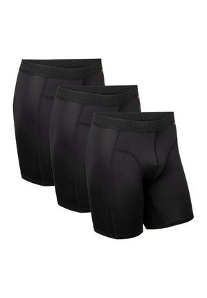 Sport-Boxershorts Herren extra lang Anti-Scheuern 3 Paar