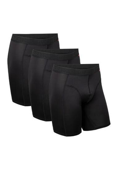 Sport-Boxershorts Herren extra lang Anti-Scheuern 3 Paar