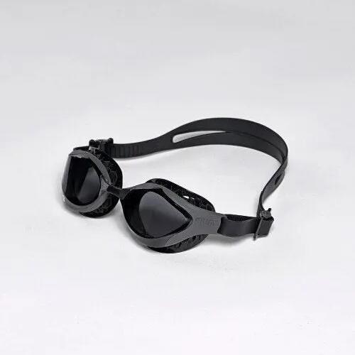 Arena Air Bold Swipe Swimming Goggles Hydrodynamic Lens - Smoke/Smoke/Black