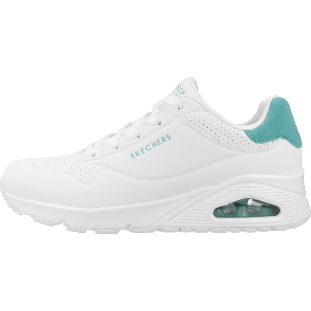 Baskets Femme Baskets Skechers UNO - POP BACK Blanc Blanc Skechers 2/7