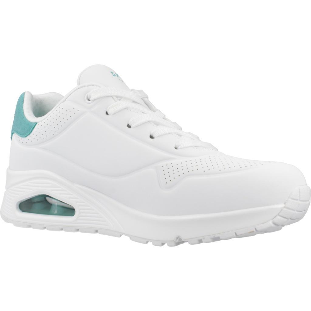 Baskets Femme Baskets Skechers UNO - POP BACK Blanc Blanc Skechers 5/7