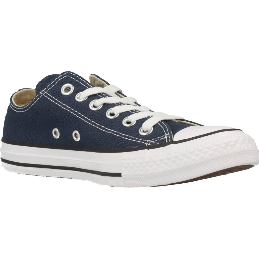 Baskets Femme Baskets Converse ALL STAR OX Bleu Bleu Converse 5/5