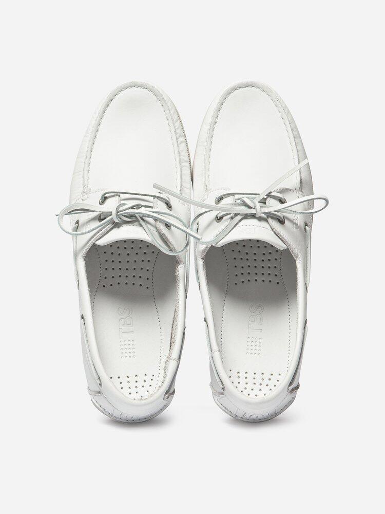 Chaussures bateau homme PHENIS Calcaire 3/4