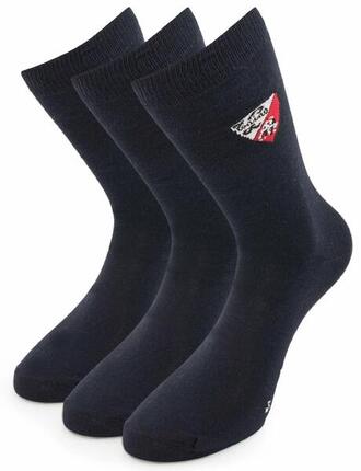 Tonino Lamborghini Chaussettes Bleues 3 Paires Bleu 39-42