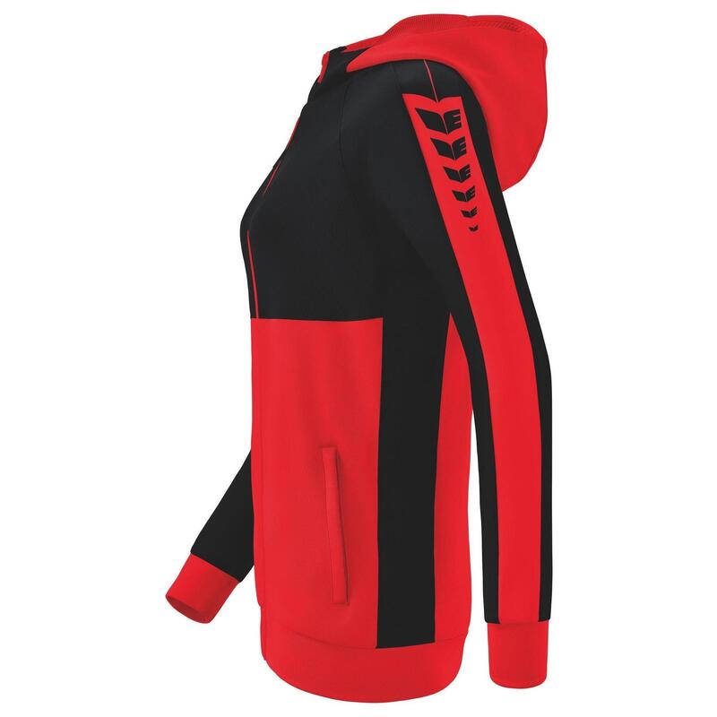 Erima Six Wings jachetă antrenament cu glugă multicolor