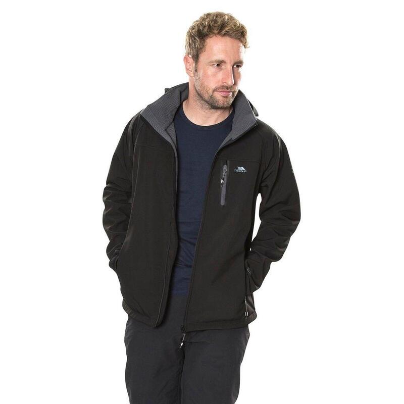 Trespass Accelerator Ii - Masculin Softshell Jkt Black