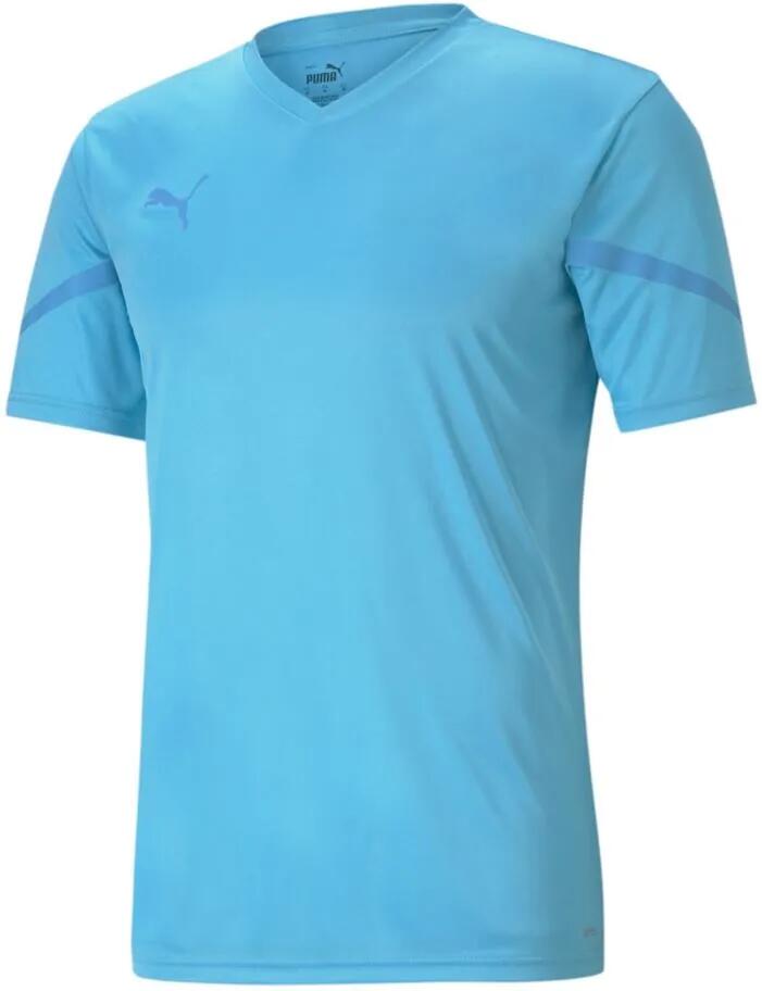 T-shirt Homme Puma Teamflash Jersey Bleu Atol Bleu 1/2