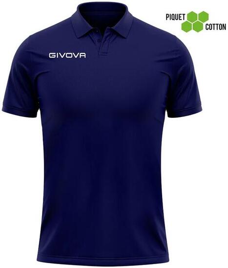 Poloshirt Givova Polo Cotone Piquet Zomer