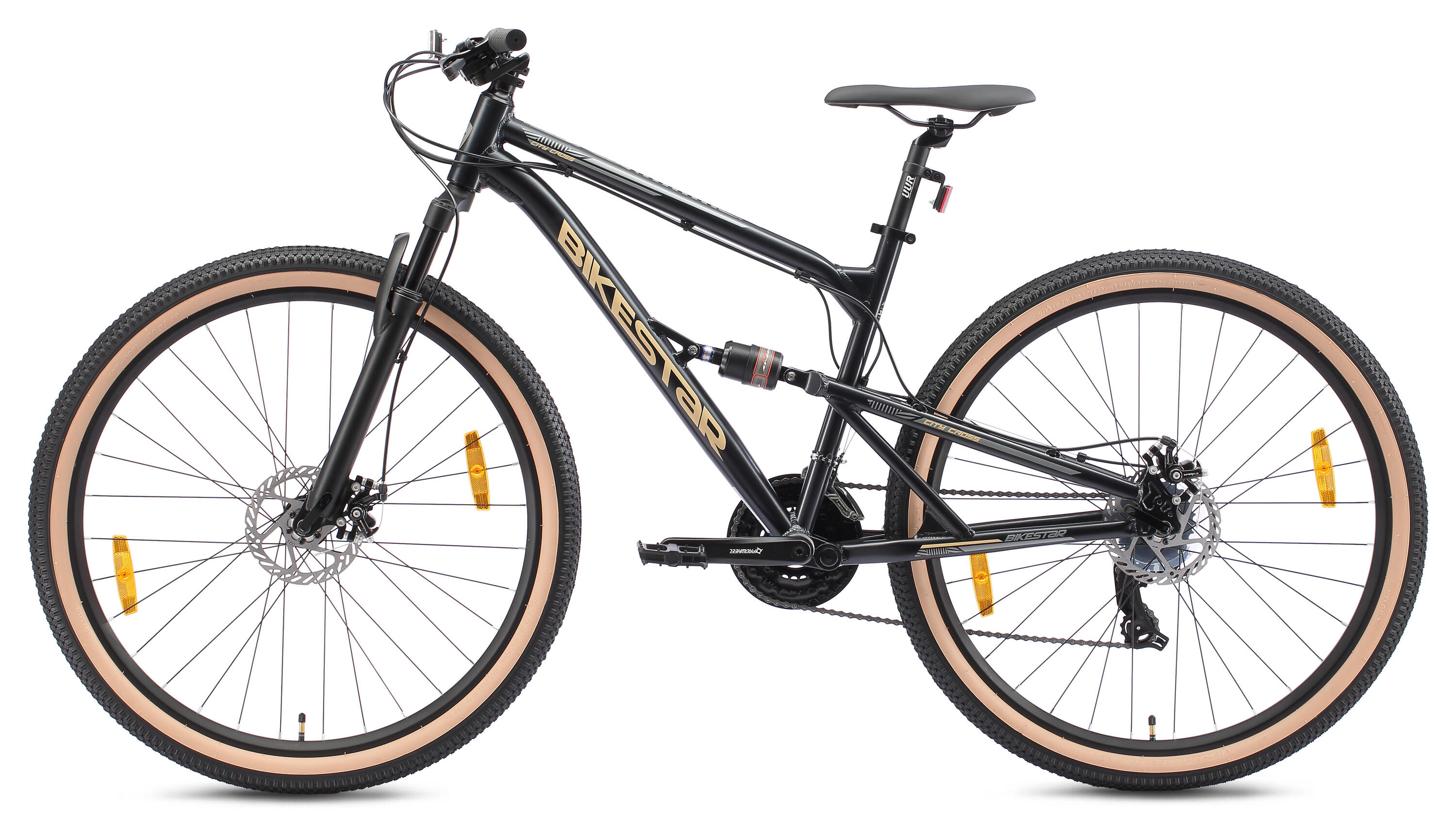 MTB 29" alluminio, full suspension, 21 velocità, freno a disco 3/7