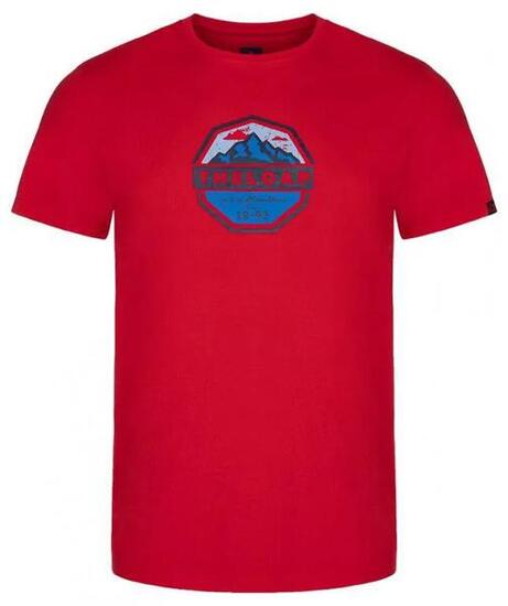 T-shirt homme Loap Altair slim fit rouge