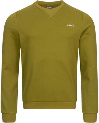 Jeep Homme Sweat Col Rond Vert 2xl