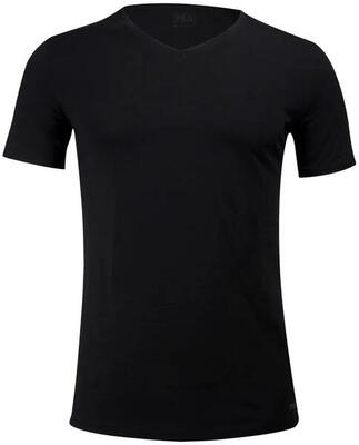 T-shirt da uomo Fila scollo a V Fit Nera 2xl