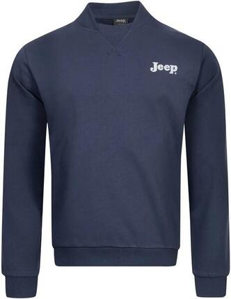Bluza męska Jeep Bomber Neck niebieska 2XL