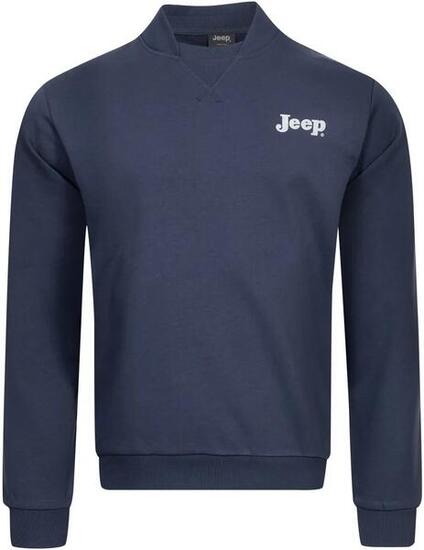 Bluza męska Jeep Bomber Neck niebieska 2XL