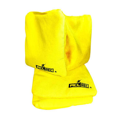 1x4 cornhole bags - dubbelzijdig - acl rec - granulaat vulling - geel