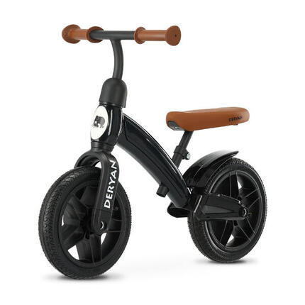 Deryan Luxe Vélo d'Équilibre 10 pouces - Vélo pour Enfants - Noir